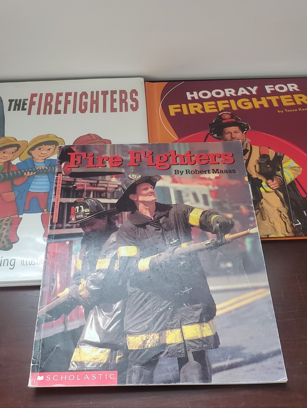 Firefighters - Lot Of 3 Books Various Authors Preowned